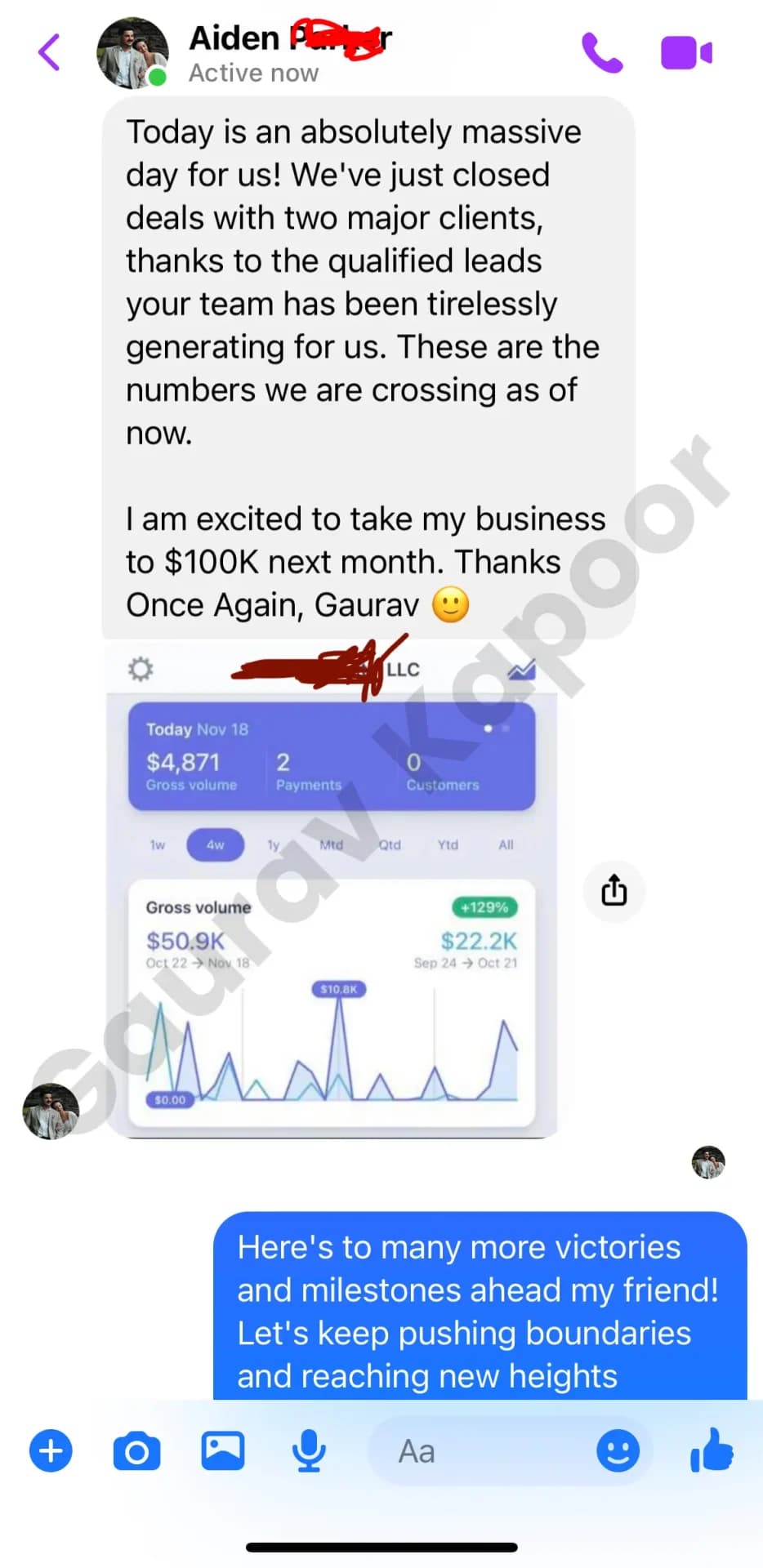 Aiden - Meta Ads Scaling funnel screenshot